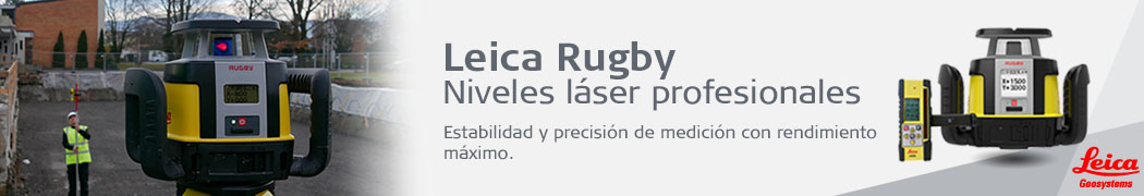 niveles leica rugby